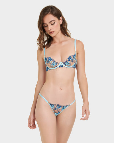Calista Brief Blue Topaz/Sheer