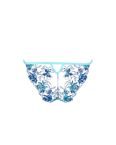 Calista Brief Blue Topaz/Sheer