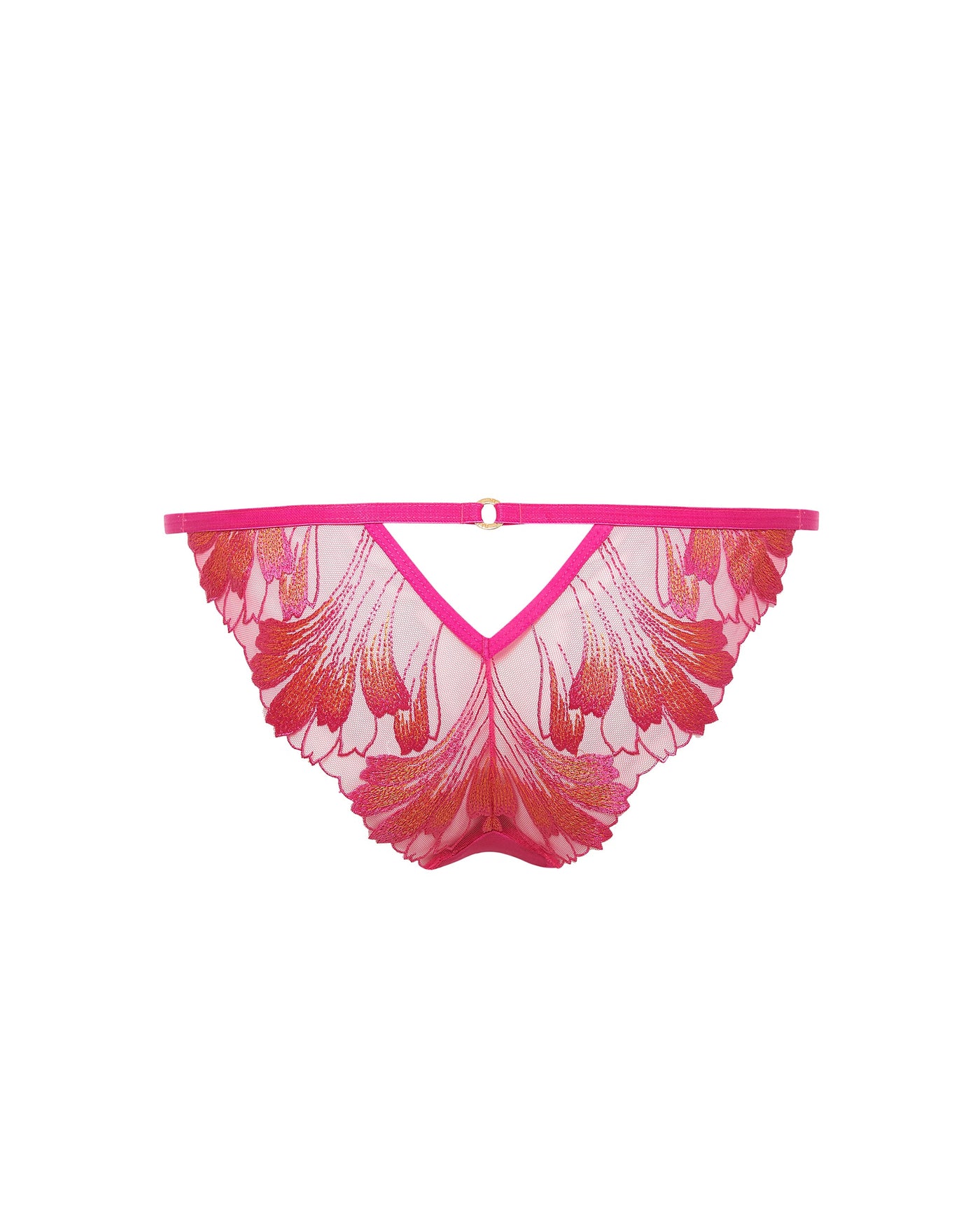 Colette Brief Fuchsia Pink/Orange Pepper