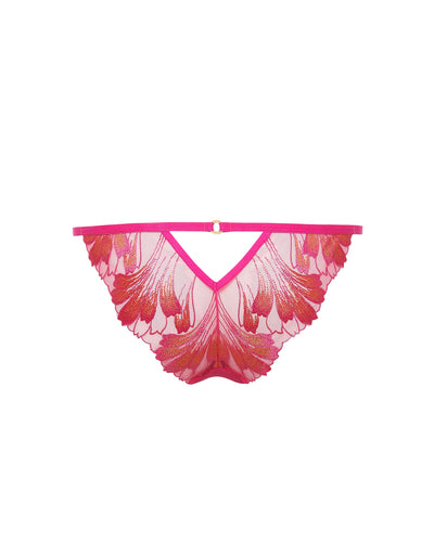 Colette Brief Fuchsia Pink/Orange Pepper