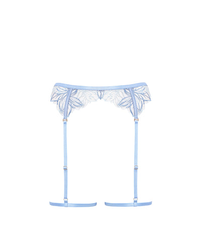 Lilly Thigh Harness Hydrangea Blue/Ice Water Blue/Sheer
