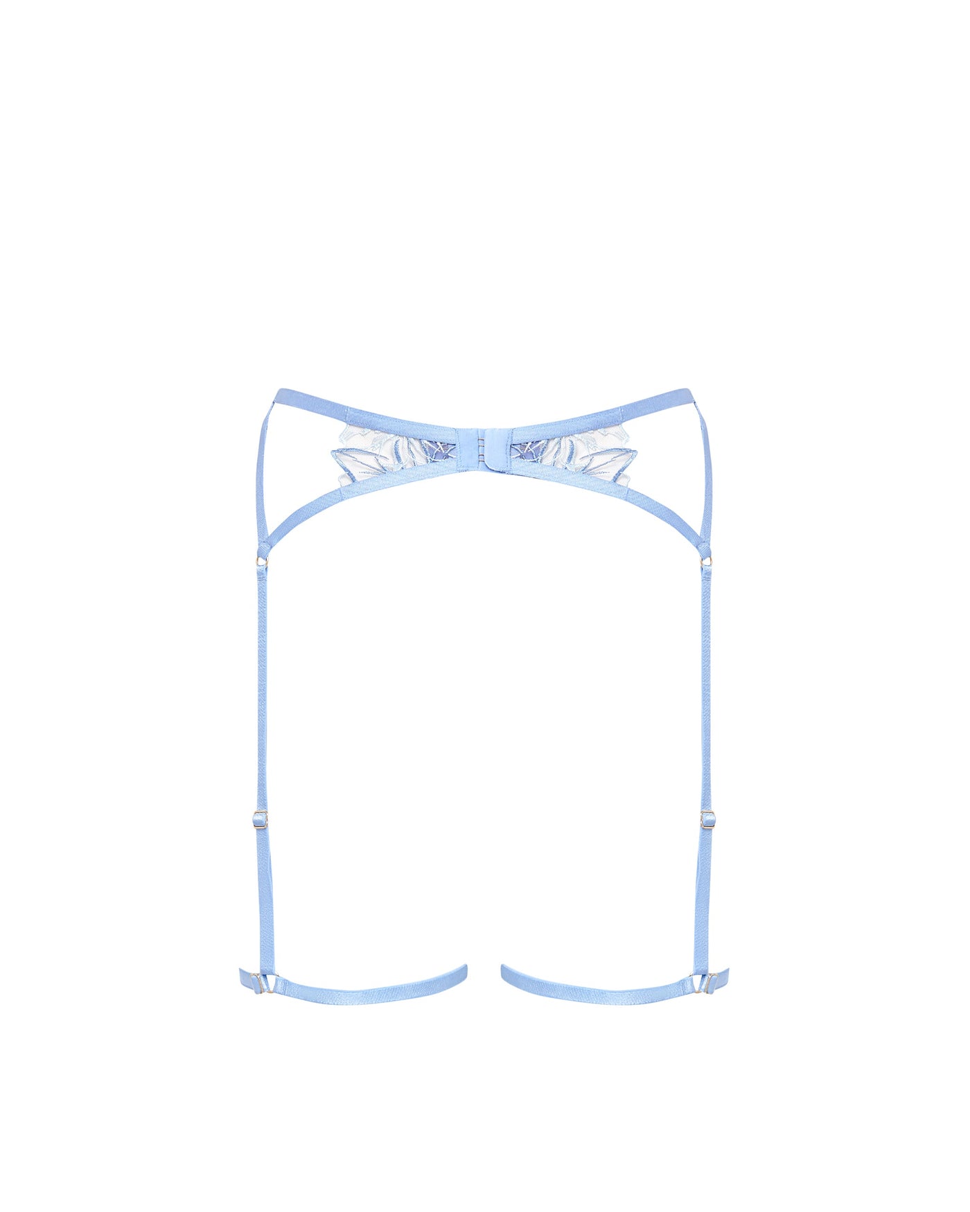 Lilly Thigh Harness Hydrangea Blue/Ice Water Blue/Sheer