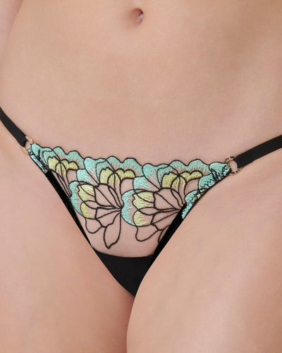 Serena Brief Mint/Lemon/Black