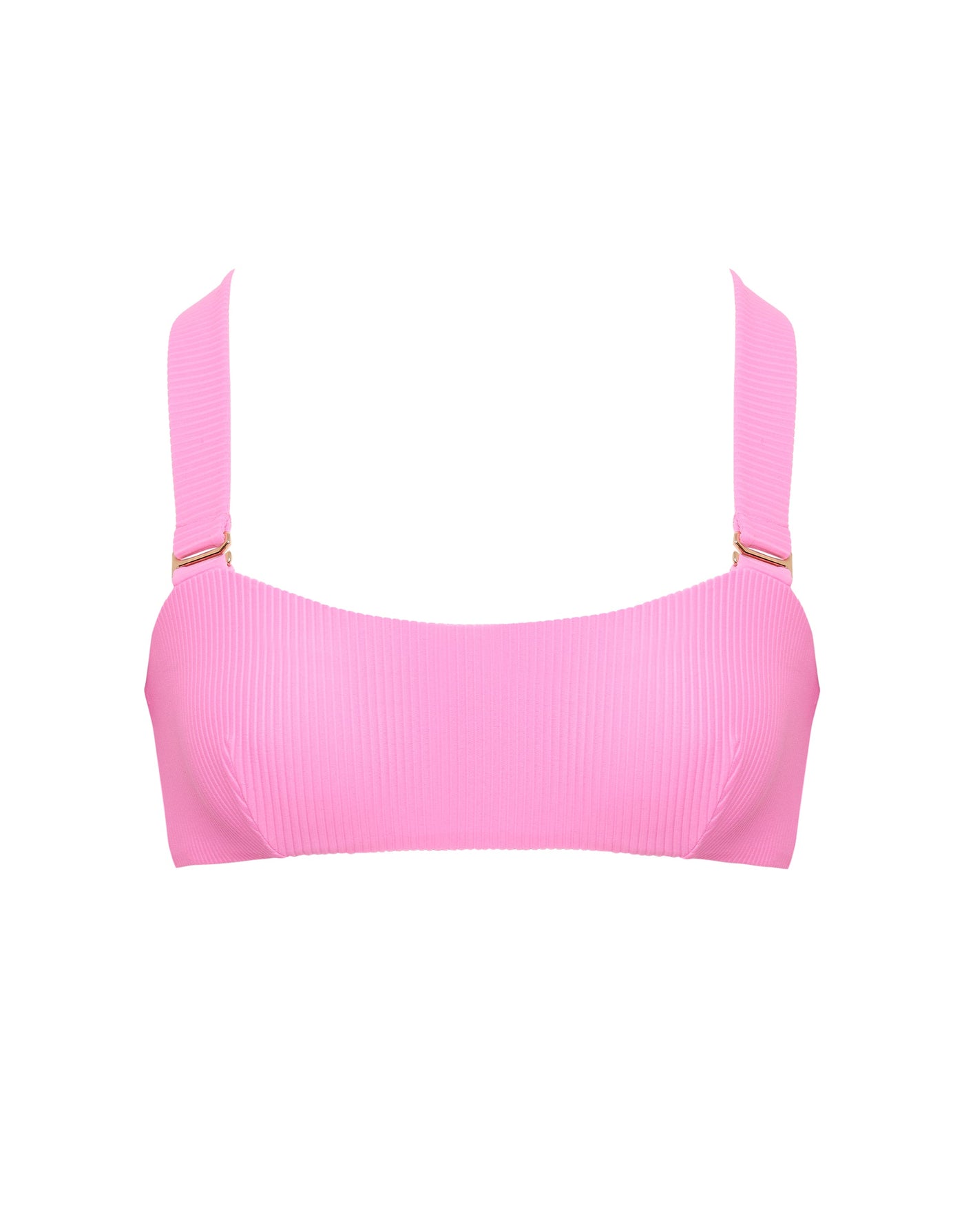 Lucerne Bandeau Bikini Top Pink