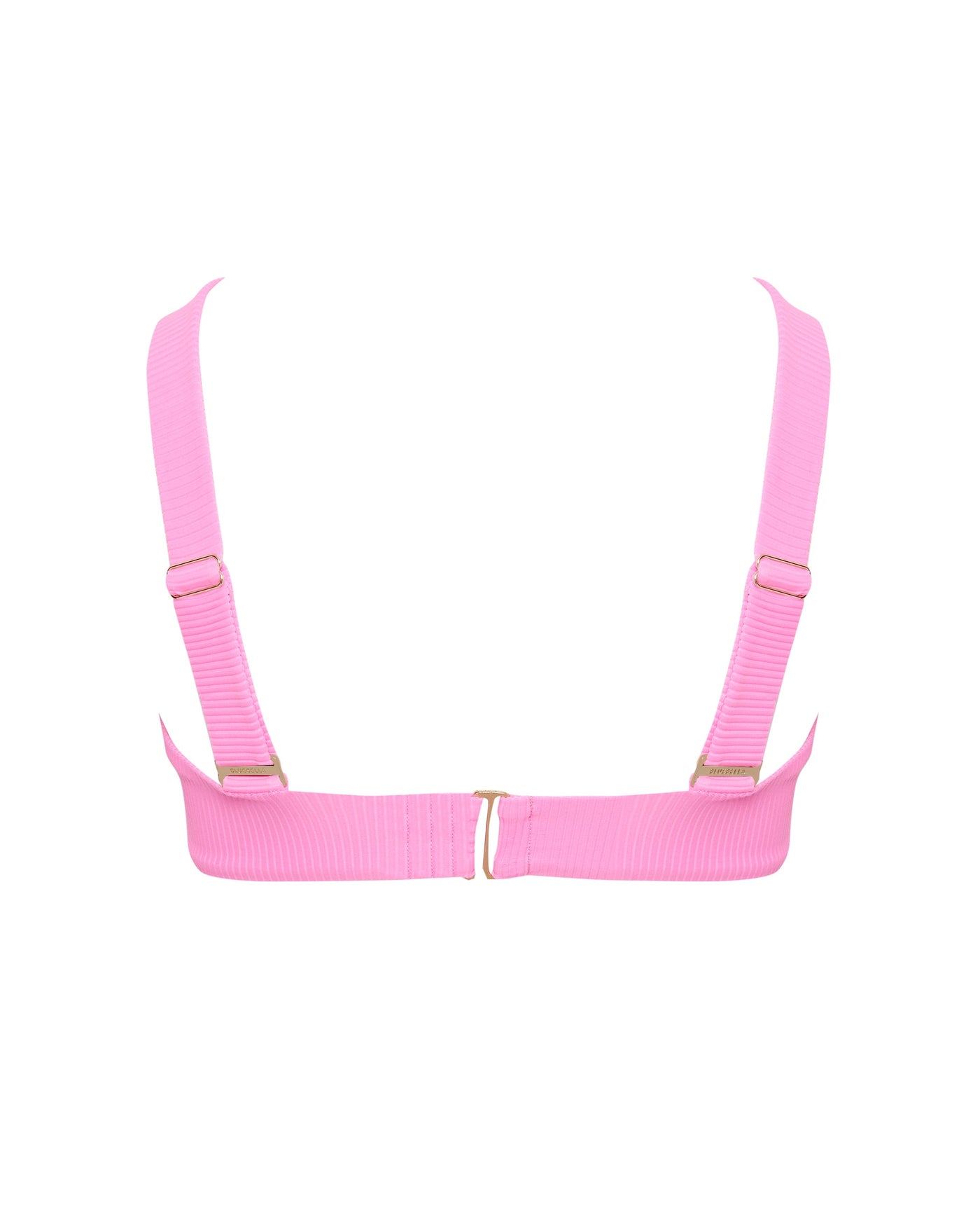 Lucerne Bandeau Bikini Top Pink