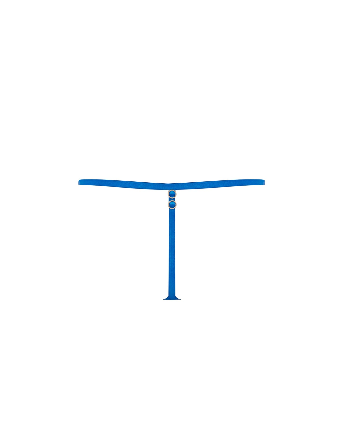 Etta Thong Egyptian Blue/Sheer