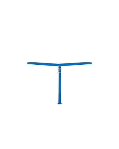 Etta Thong Egyptian Blue/Sheer