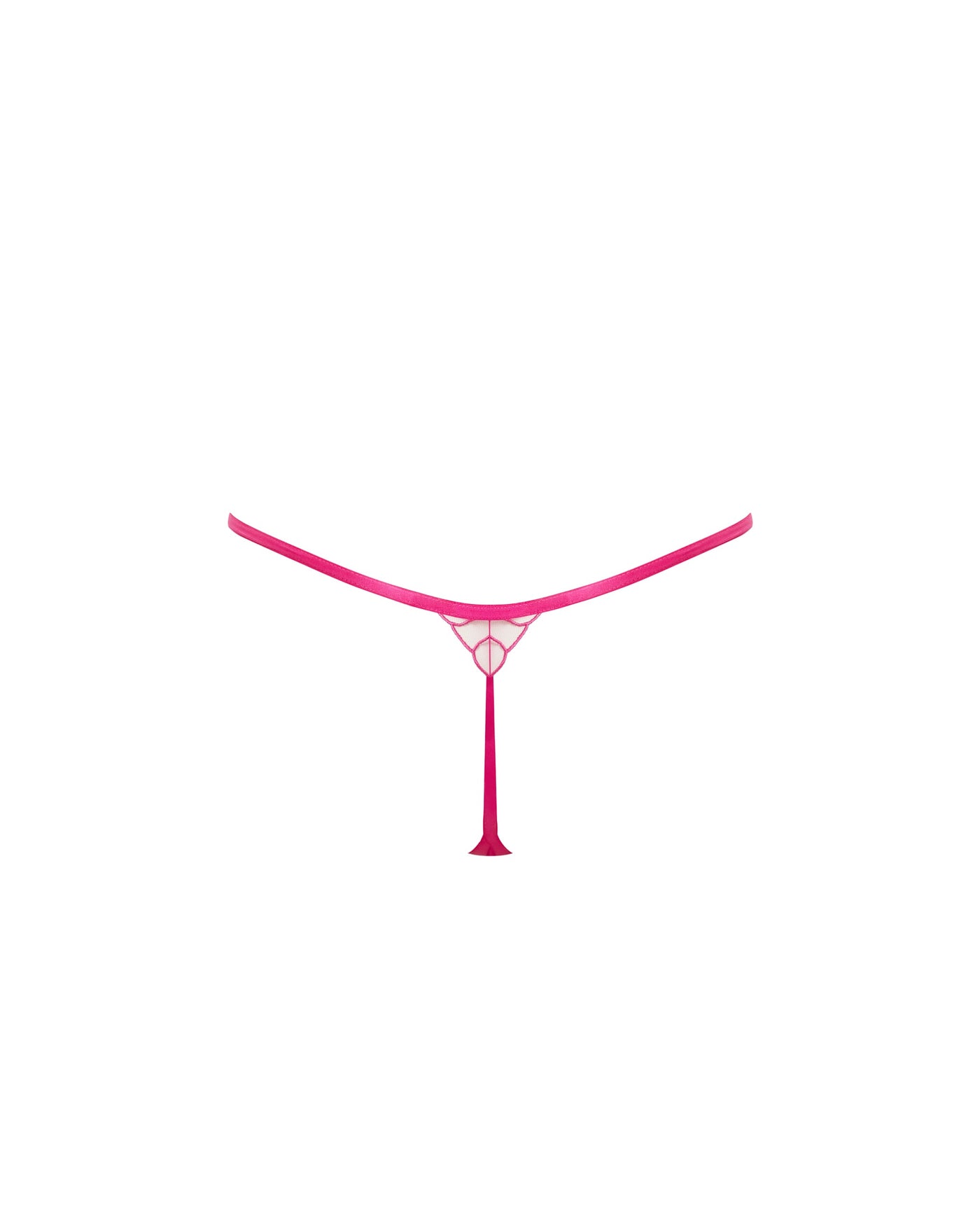 Imogen Thong Fuchsia Pink/Sheer