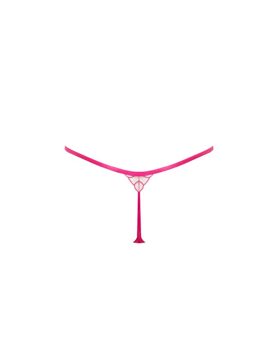 Imogen Thong Fuchsia Pink/Sheer