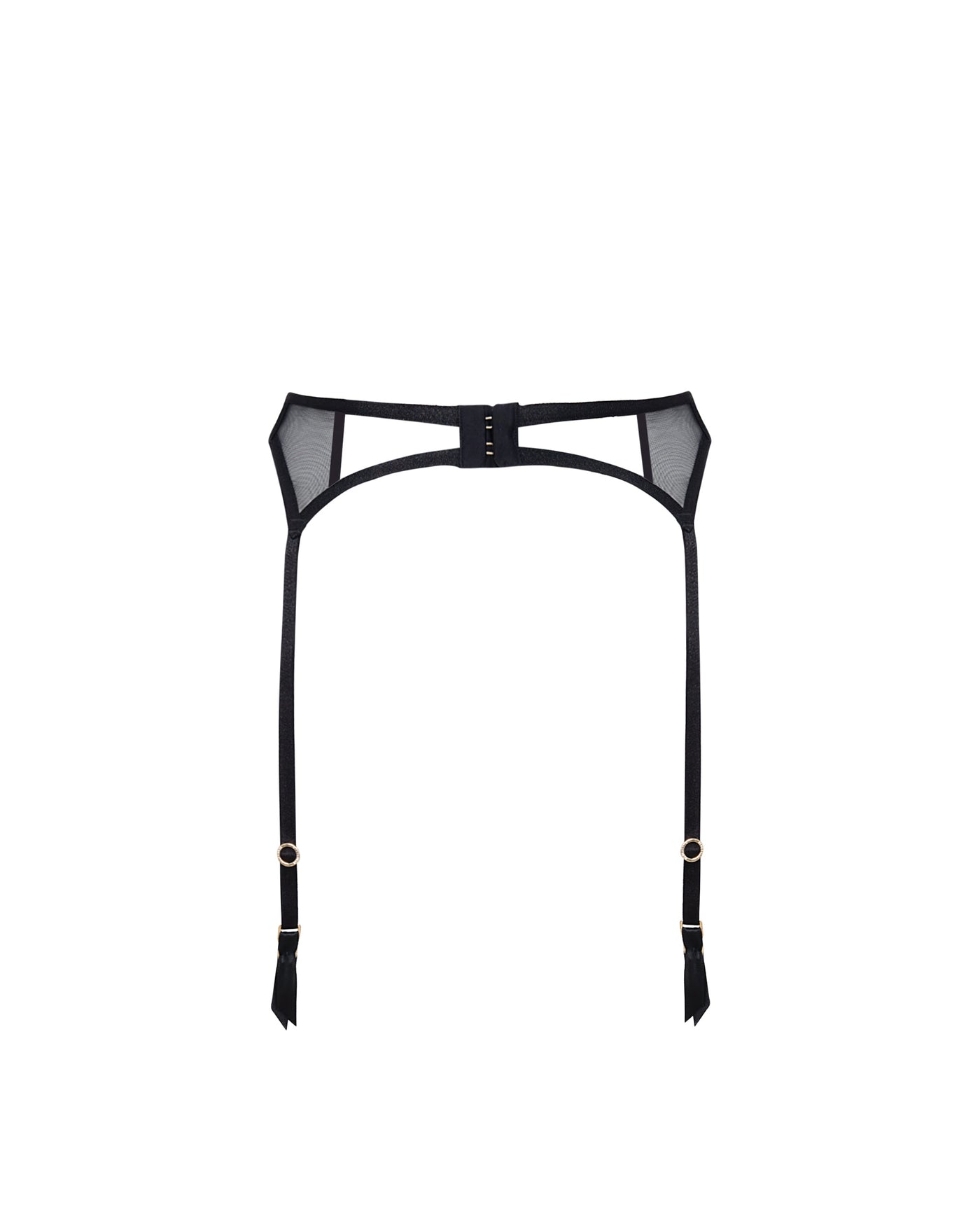 Kalmia Suspender Black/Sheer