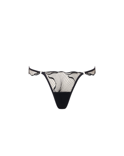 Marabel Thong Black/Sheer