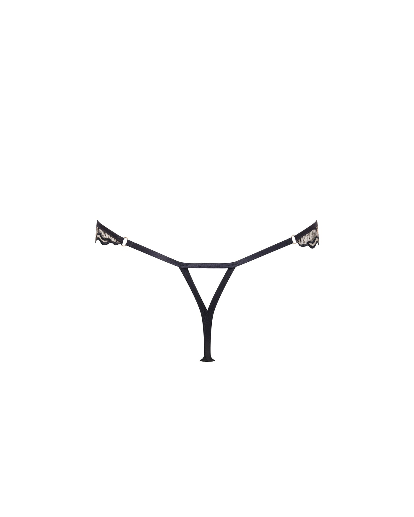 Marabel Thong Black/Sheer