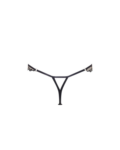 Marabel Thong Black/Sheer