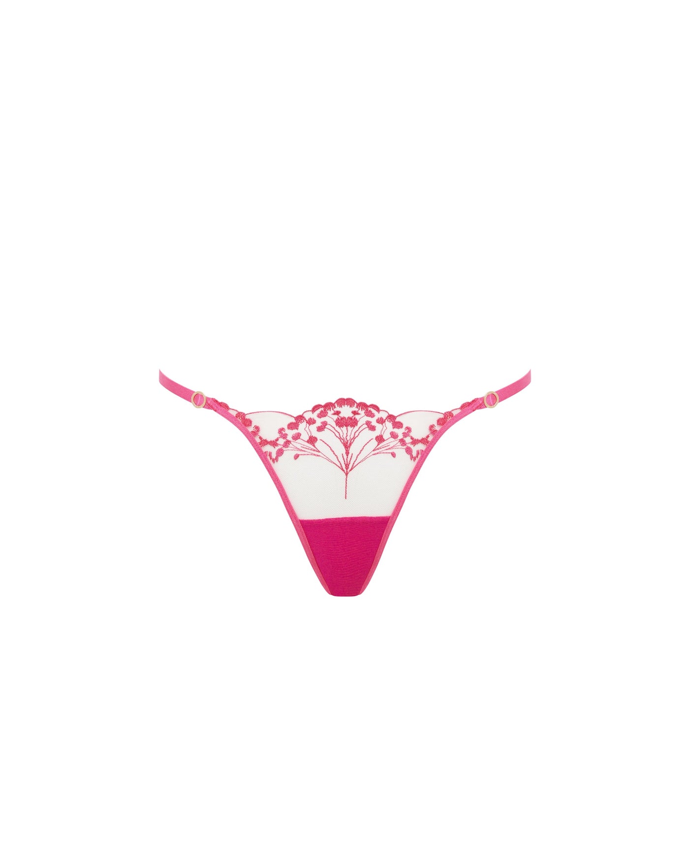 Marisa Brief Fuchsia Pink/Sheer