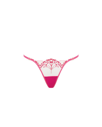 Marisa Brief Fuchsia Pink/Sheer