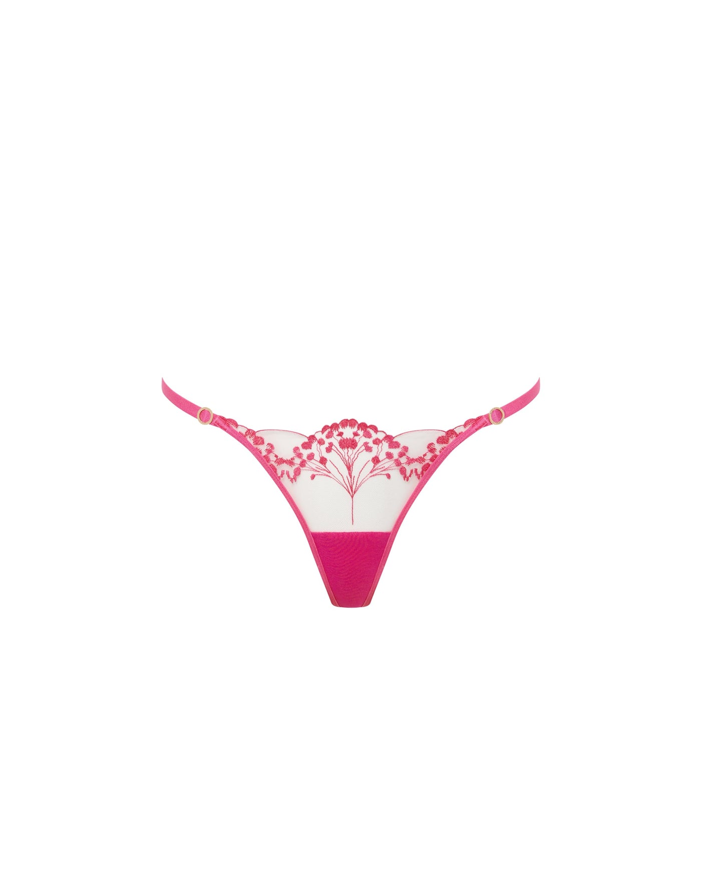 Marisa Thong Fuchsia Pink/Sheer