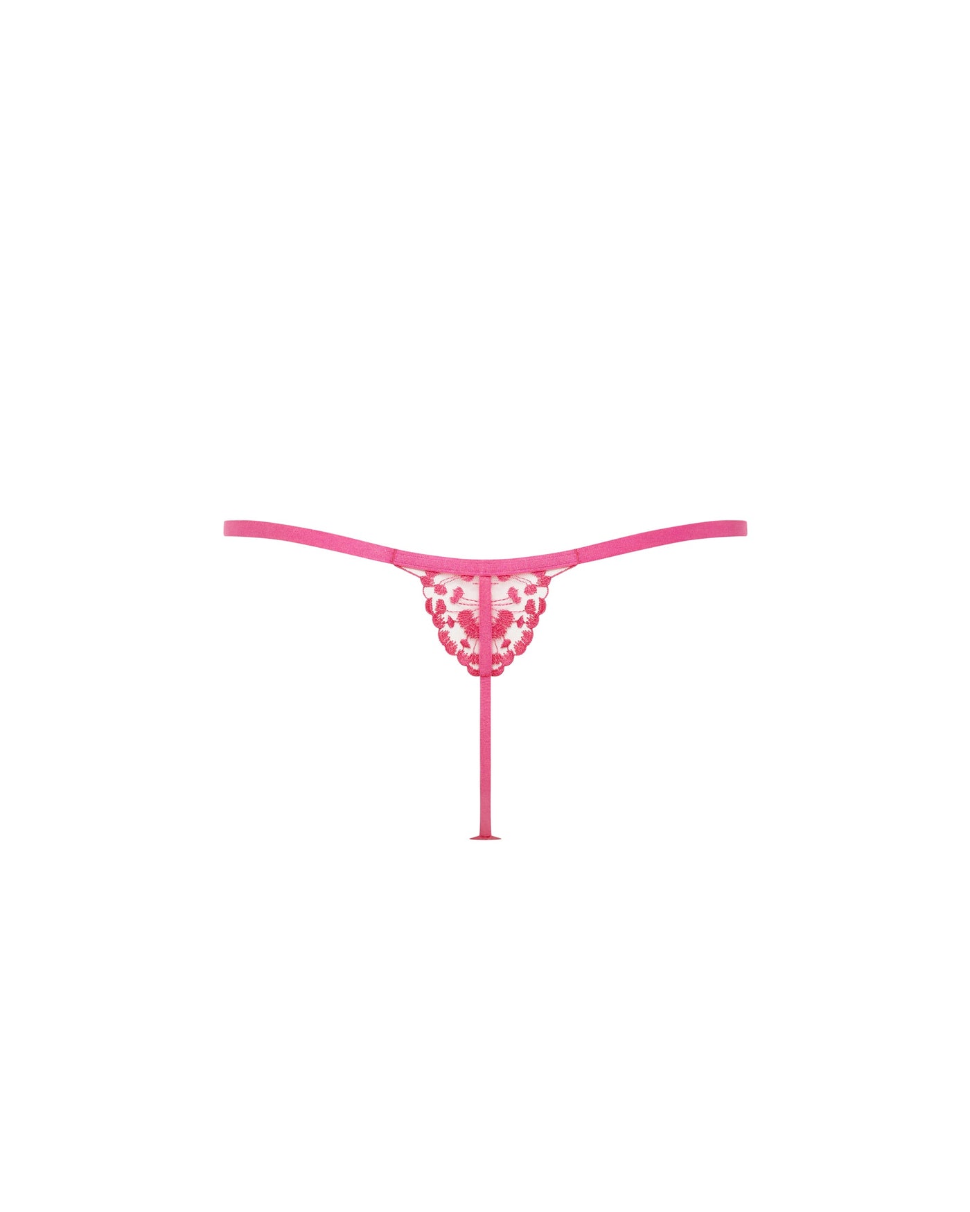 Marisa Thong Fuchsia Pink/Sheer