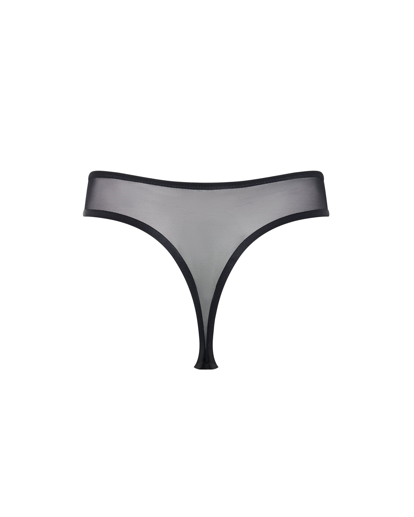 Seraphim High-Waist Thong Black