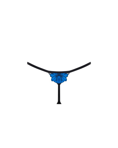Sorento Thong Black/Egyptian Blue