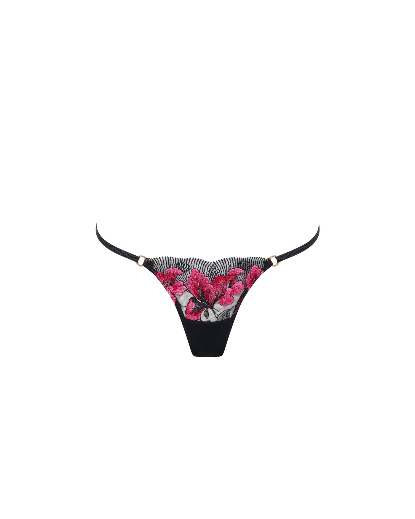 Vivienne Brief Fuchsia Pink/Red/Black