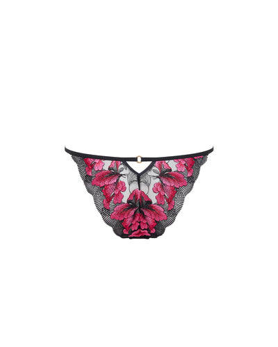 Vivienne Brief Fuchsia Pink/Red/Black