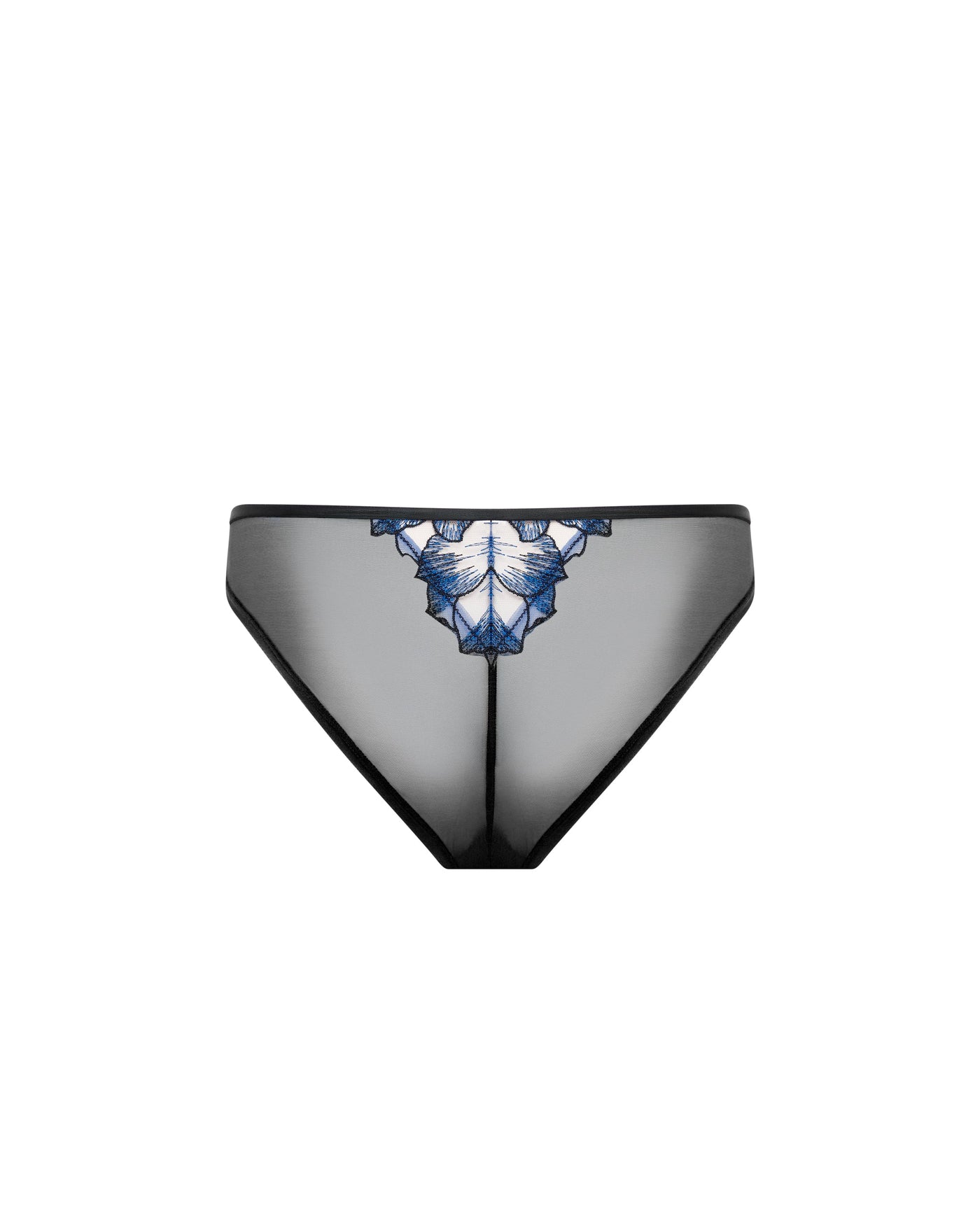 Lyandra Brief Egyptian Blue/Black/Sheer