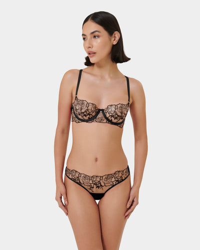 Rosalie Brief Black/Sheer