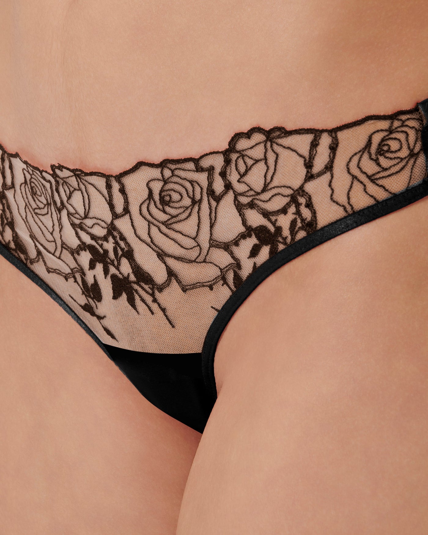 Rosalie Brief Black/Sheer