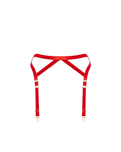 Ariana Suspender Red