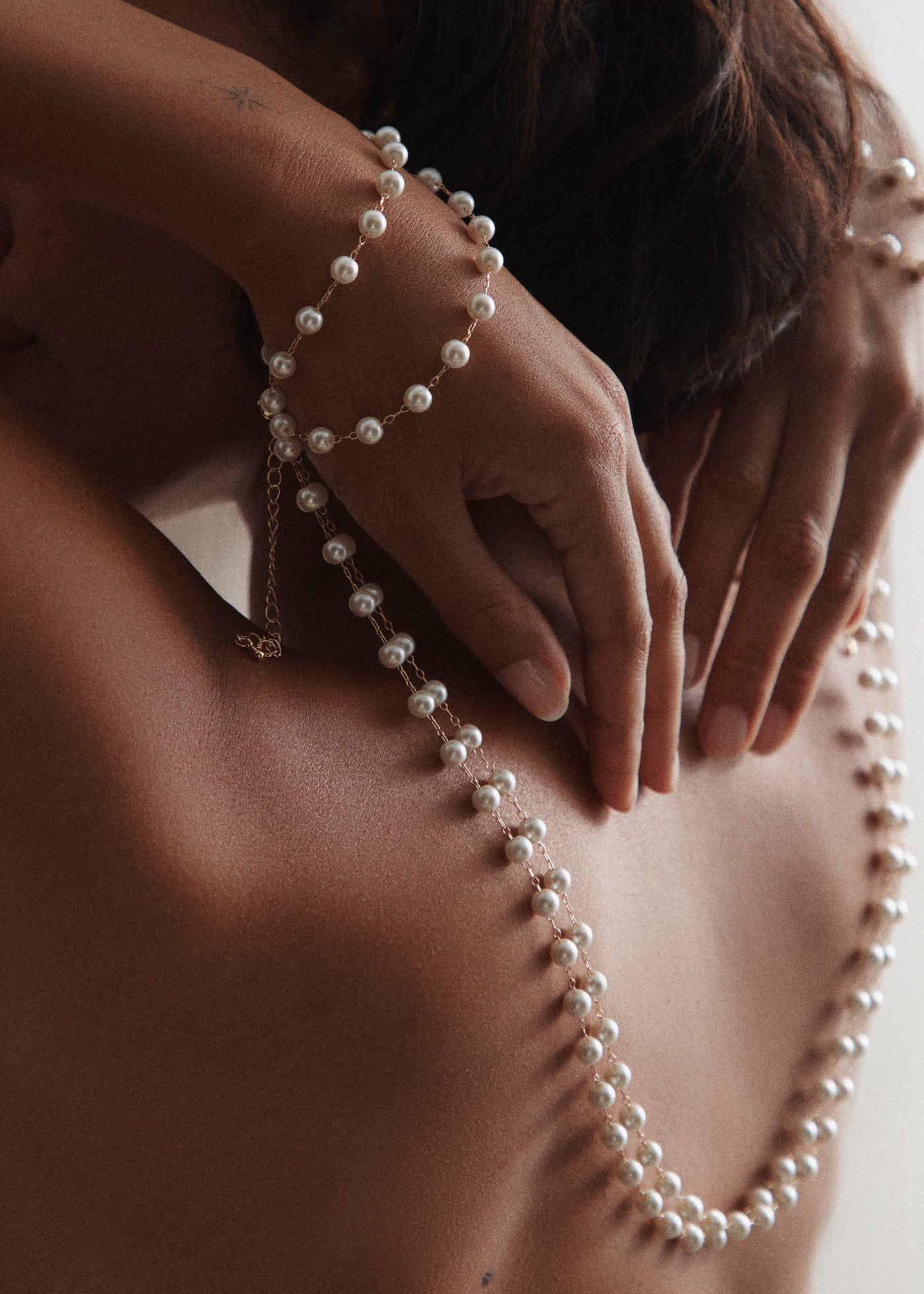 Pearl Cuffs Pearl/Gold