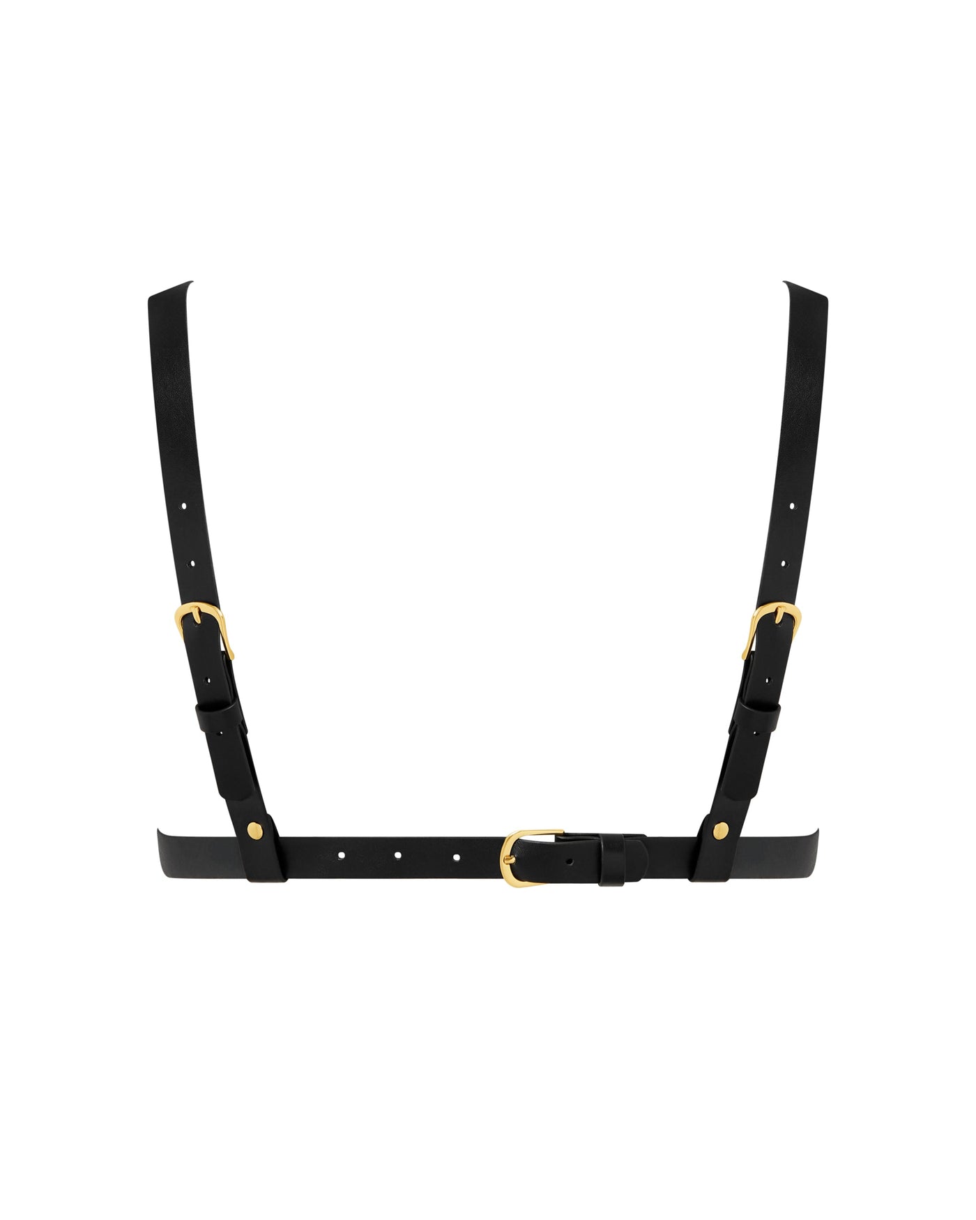 Salome Open Heart Bra Black