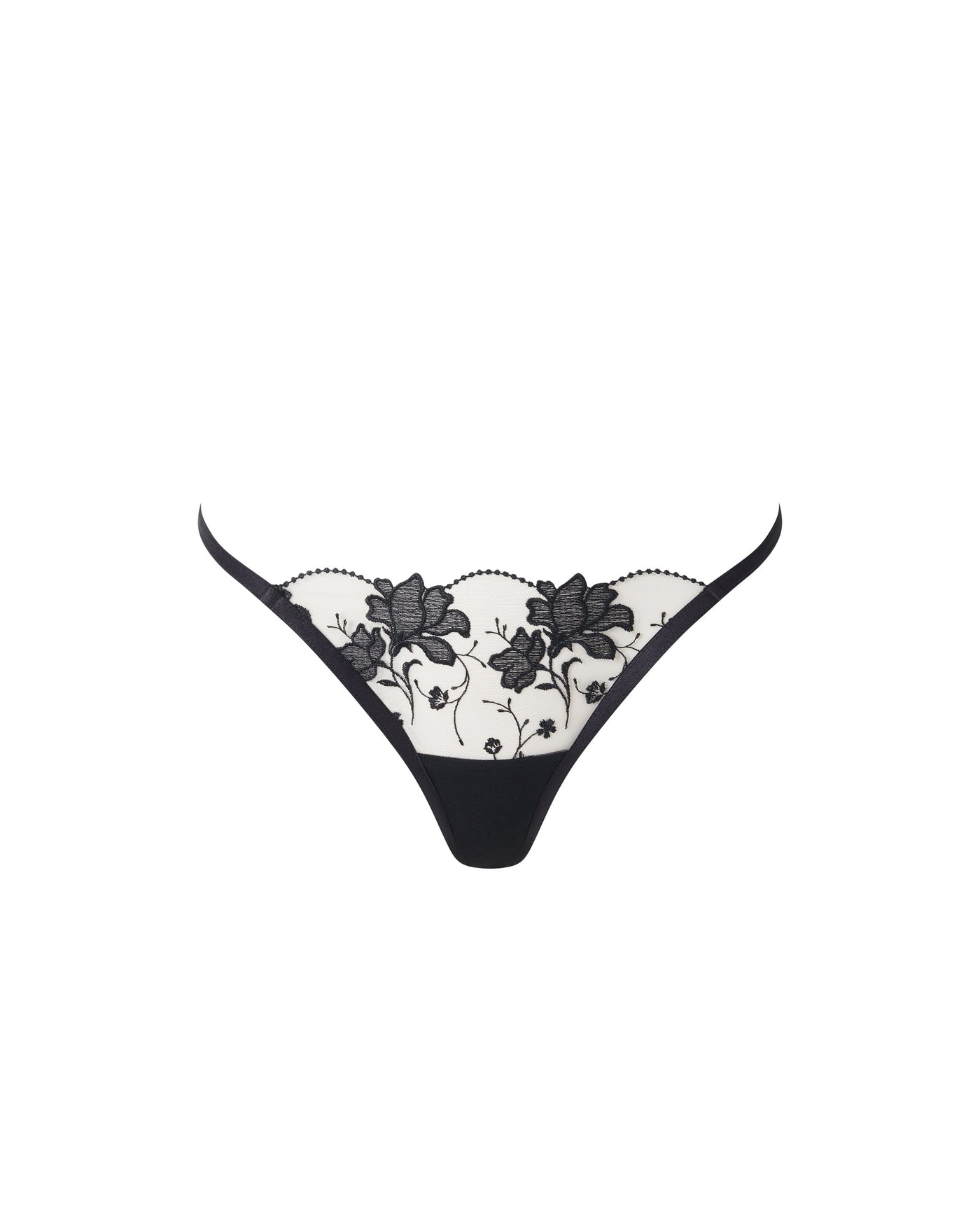 Yvette Brief Black/Sheer