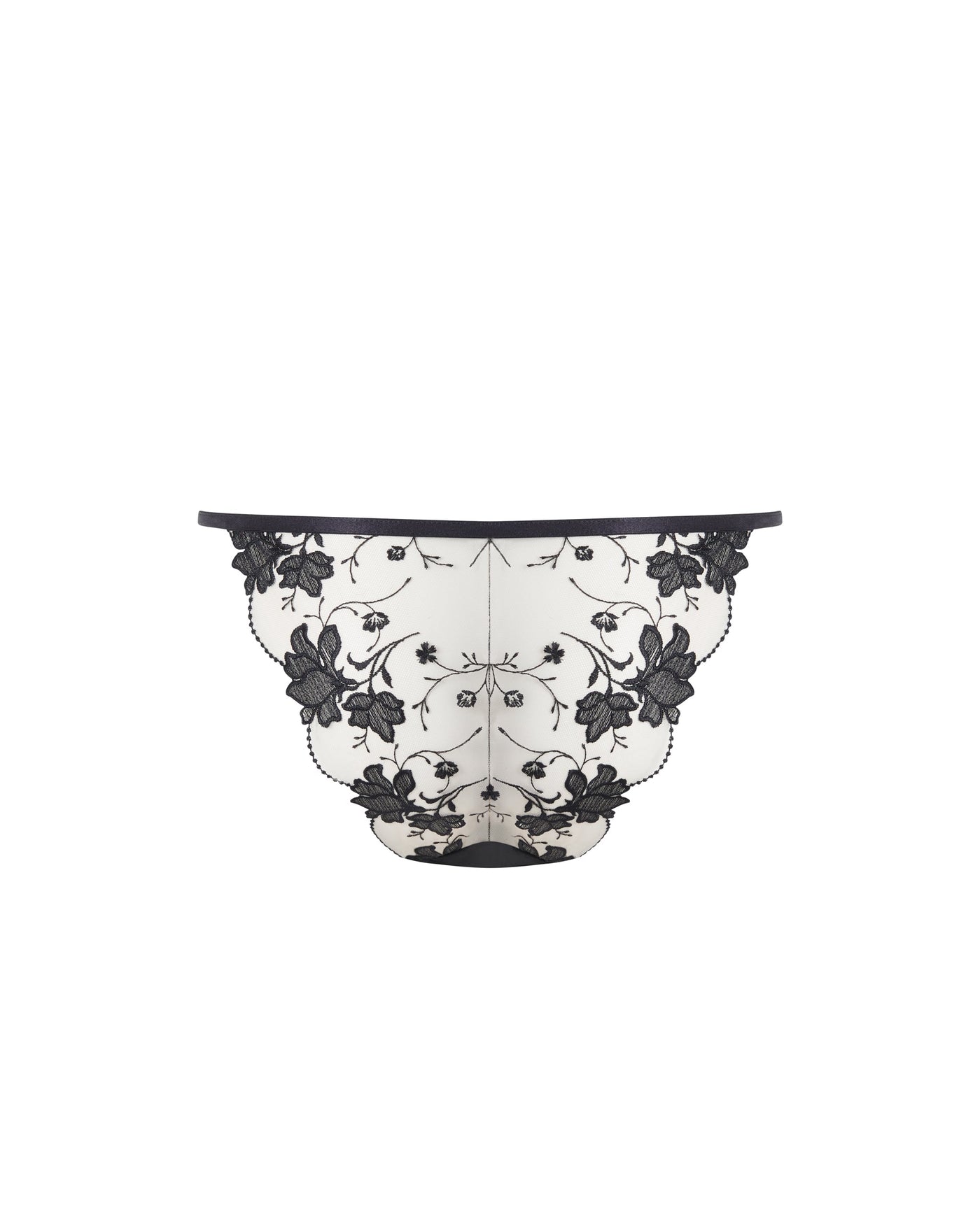 Yvette Brief Black/Sheer