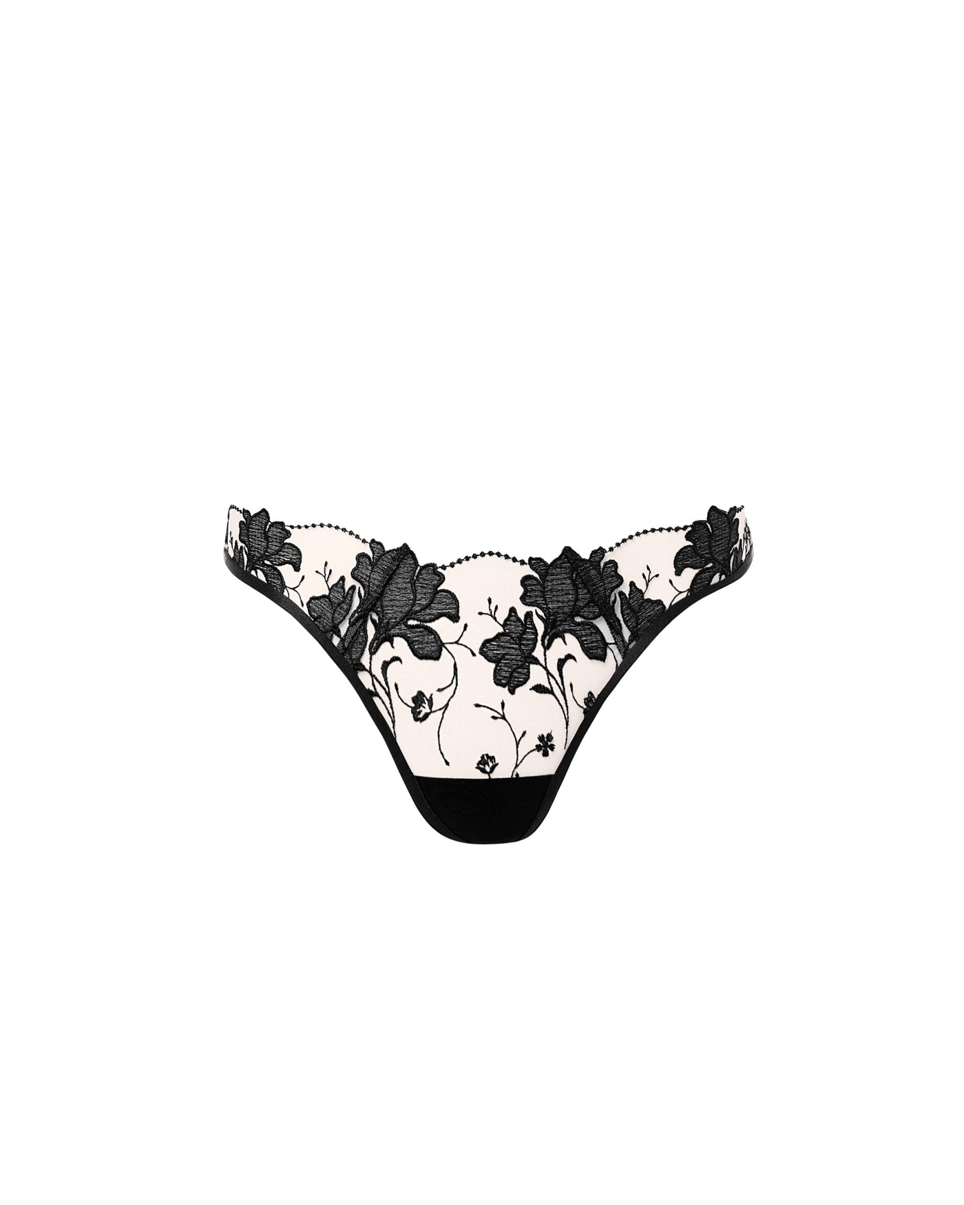 Yvette Thong Black/Sheer