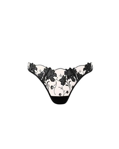 Yvette Thong Black/Sheer