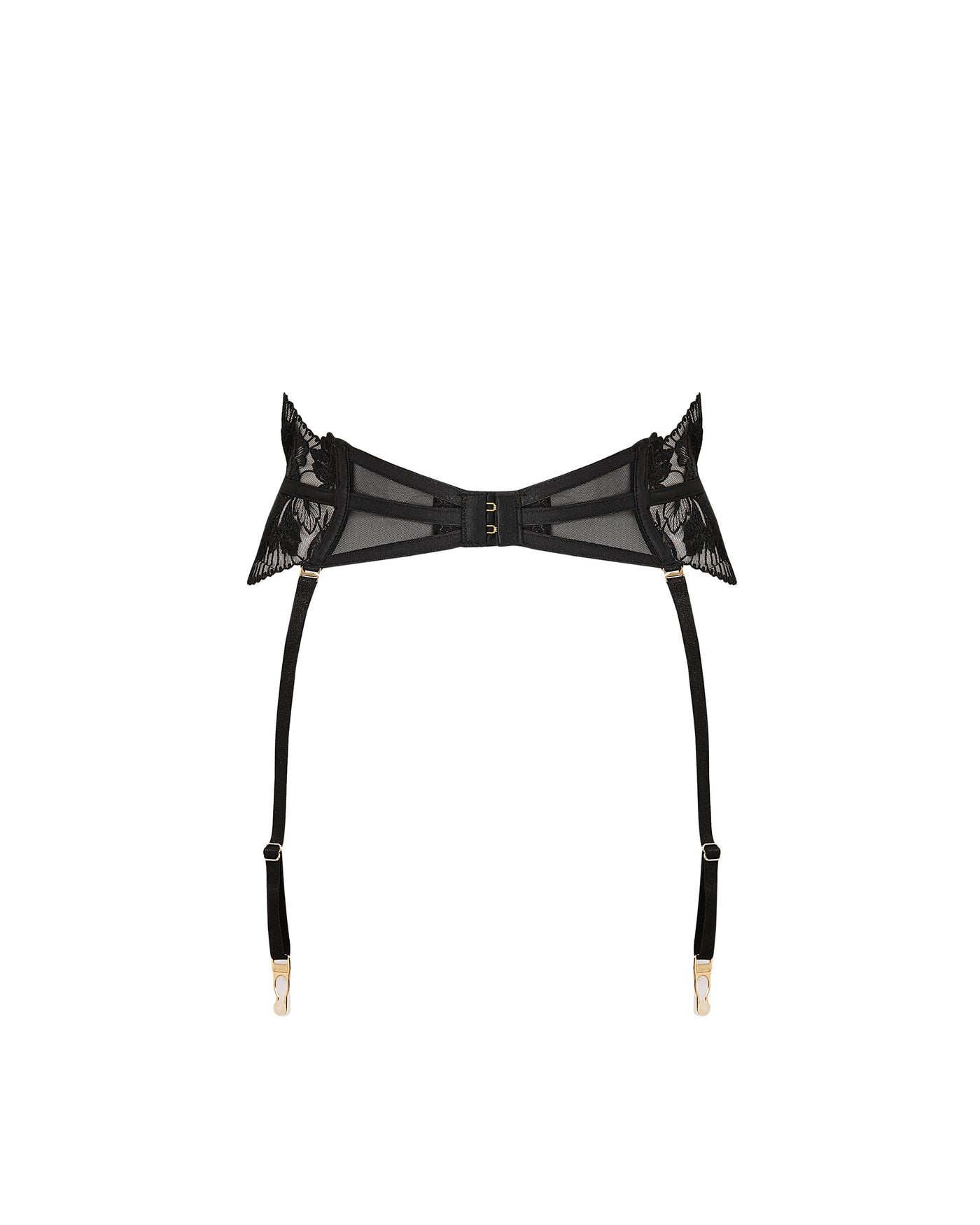 Gabriella Waspie Suspender (with detachable suspenders) Black
