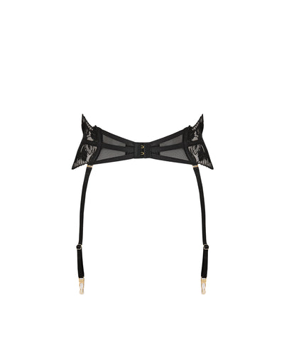 Gabriella Waspie Suspender (with detachable suspenders) Black
