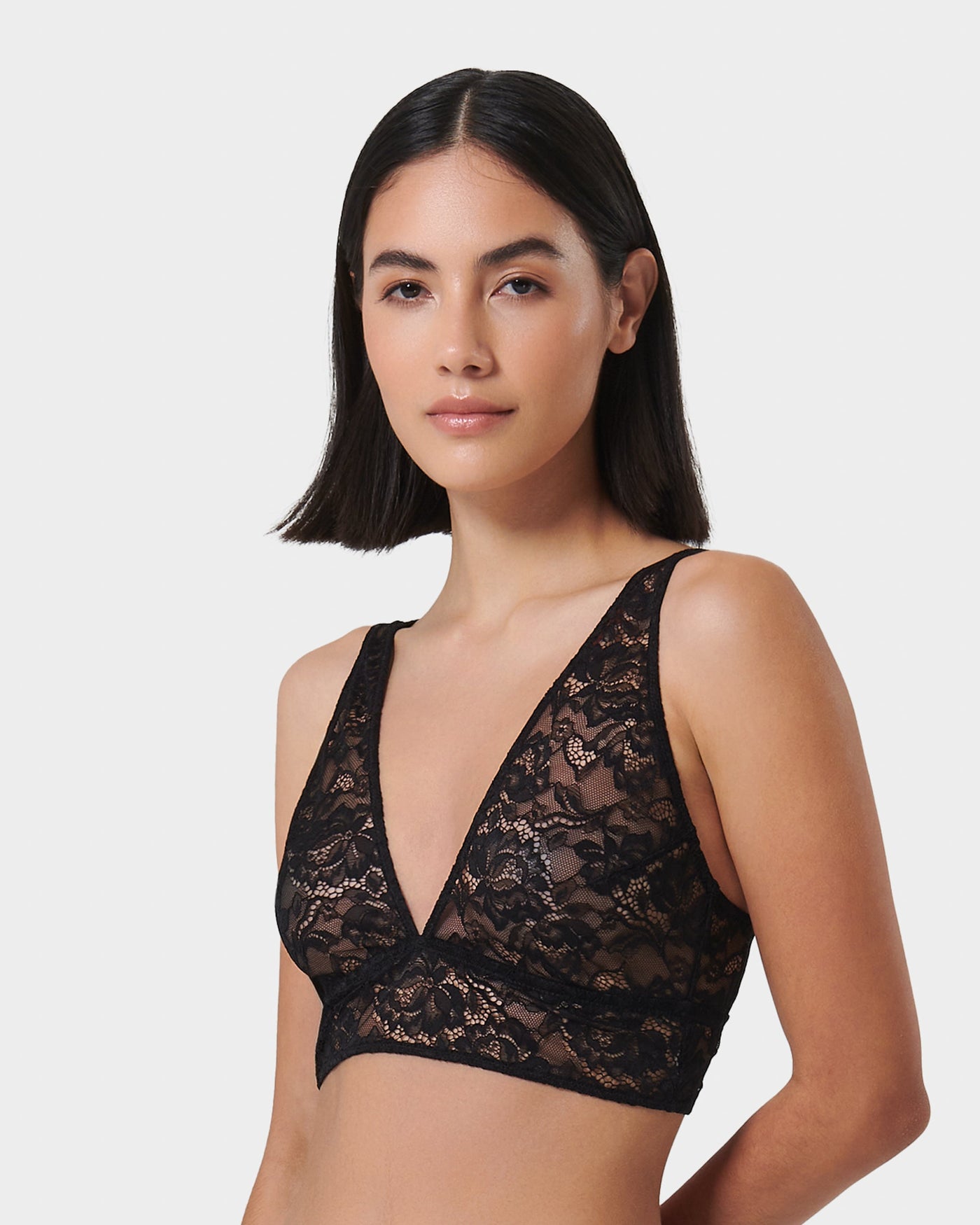 Fallon Lace Bralette Black