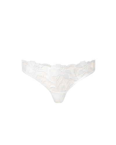 Leonora Brief White/Sheer