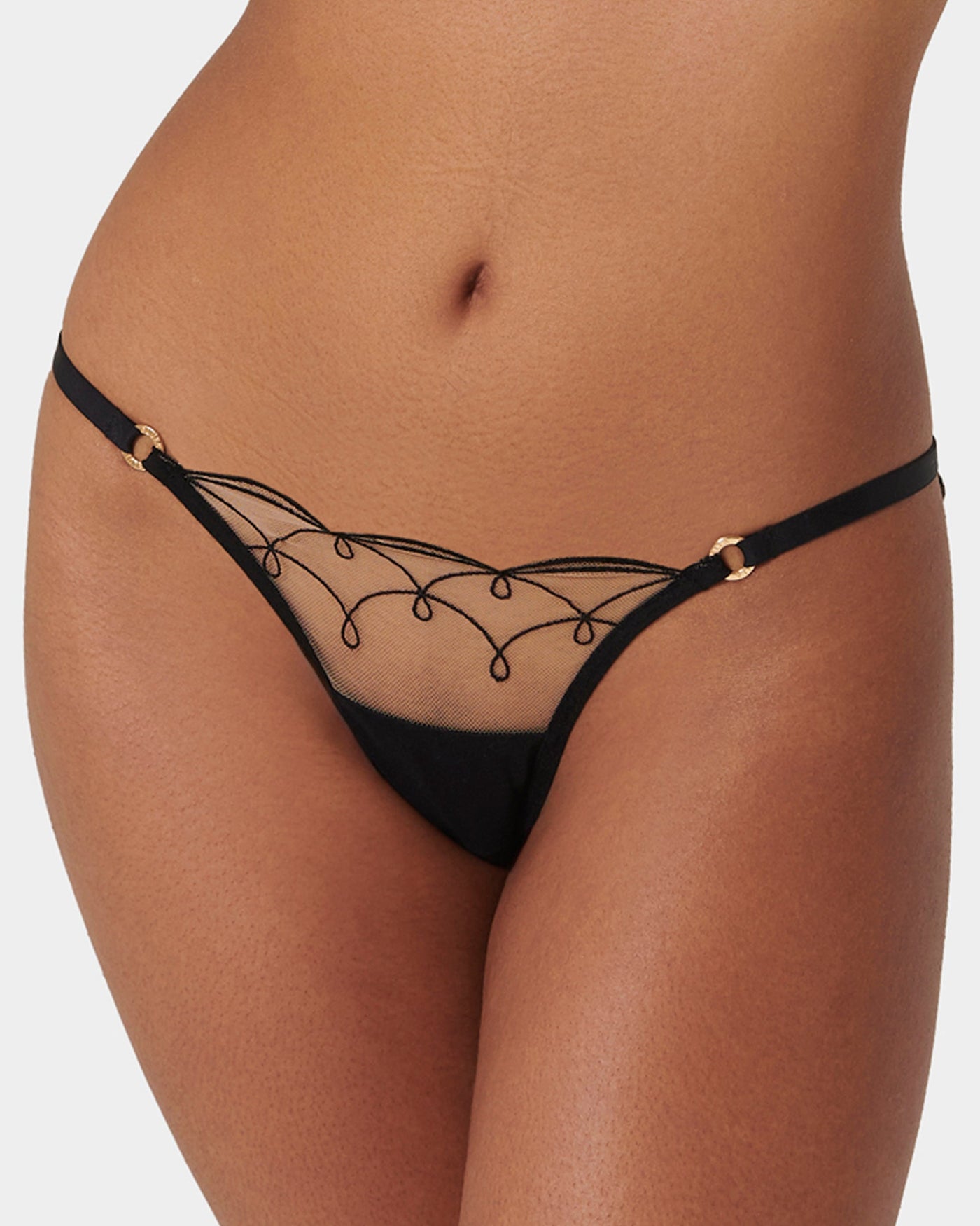 Marceline Brief Black/Sheer