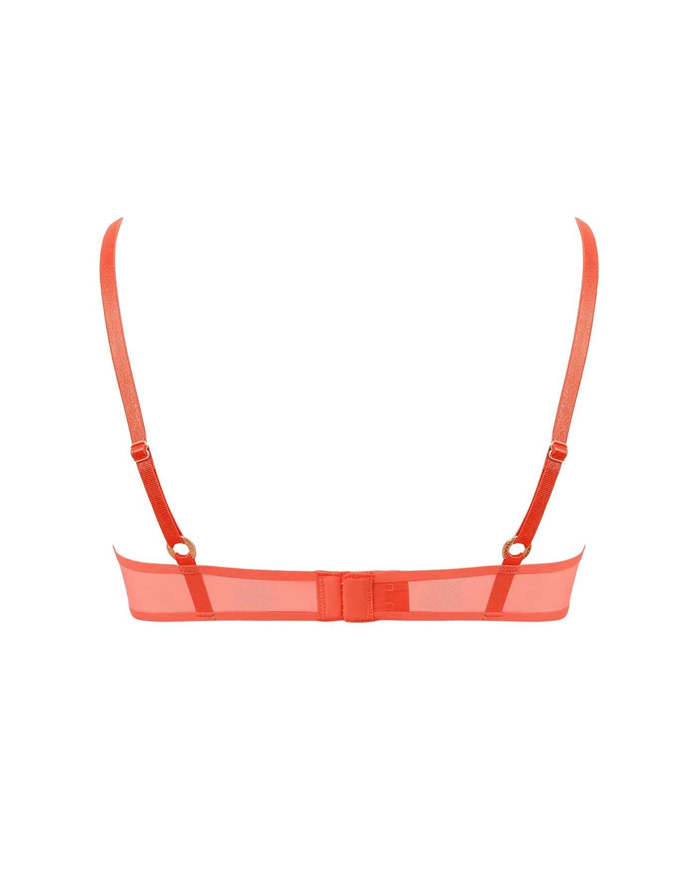 Naomi Mesh Bralette Coral