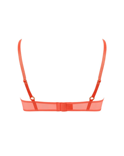 Naomi Mesh Bralette Coral