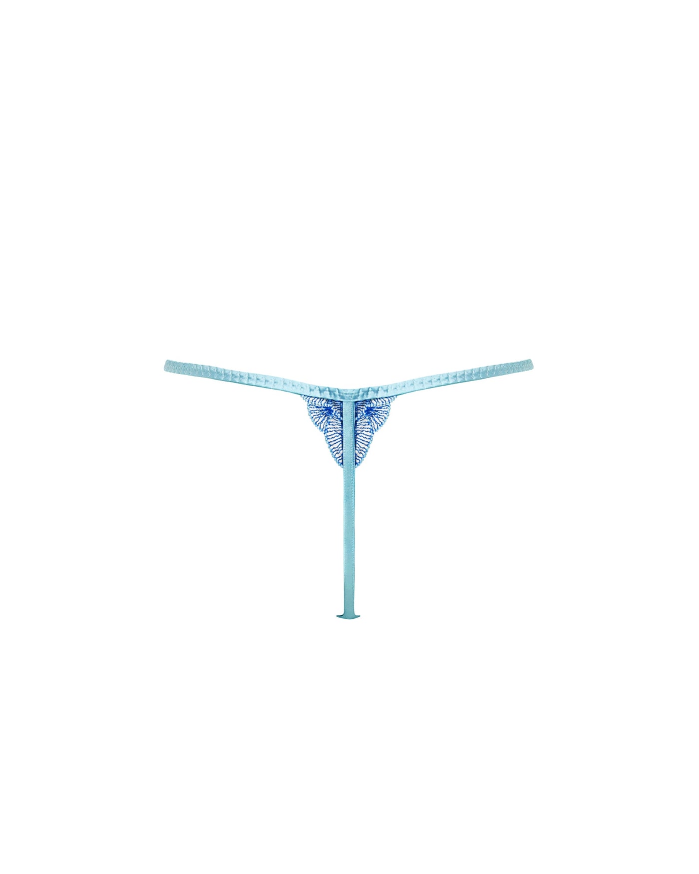 Elina Thong Egyptian Blue/Island Paradise Blue/Sheer