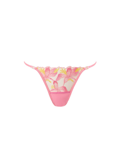 Patrice Sheer Brief Pink/Yellow