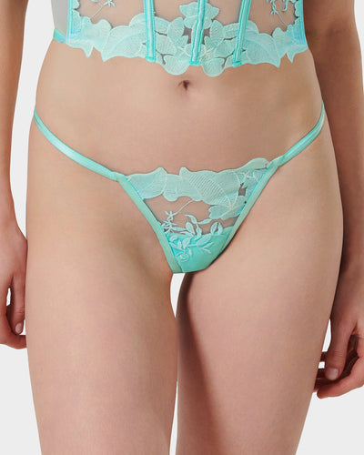 Serenity Thong Island Paradise Blue