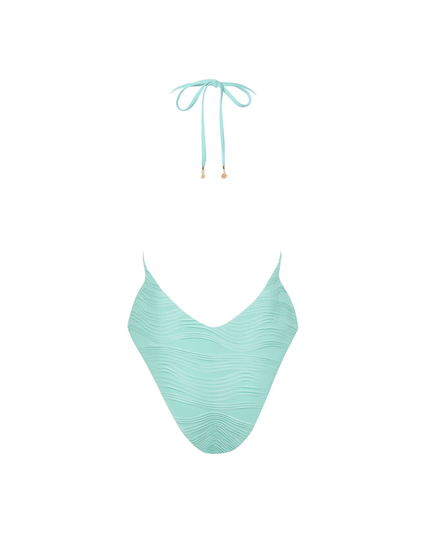 Orta Plunge Swimsuit Island Paradise Blue
