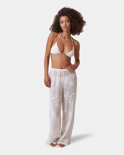 Darla Trouser White