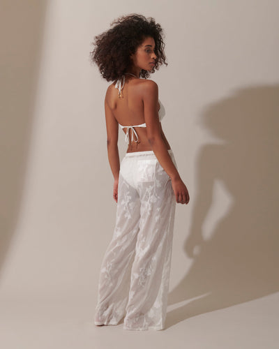 Darla Trouser White