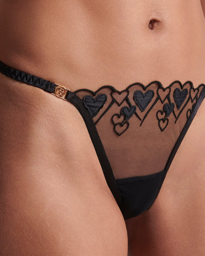 Harlow Thong Black