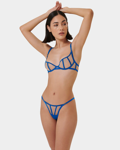 Set: Etta Egyptian Blue/Sheer